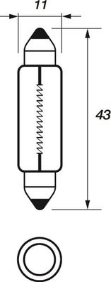 Motaquip VBU265 - Glühlampe, Innenraumleuchte alexcarstop-ersatzteile.com