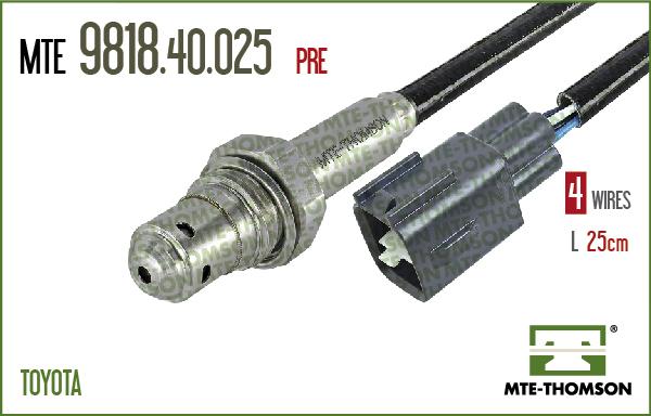 MTE-Thomson 9818.40.025 - Lambdasonde alexcarstop-ersatzteile.com