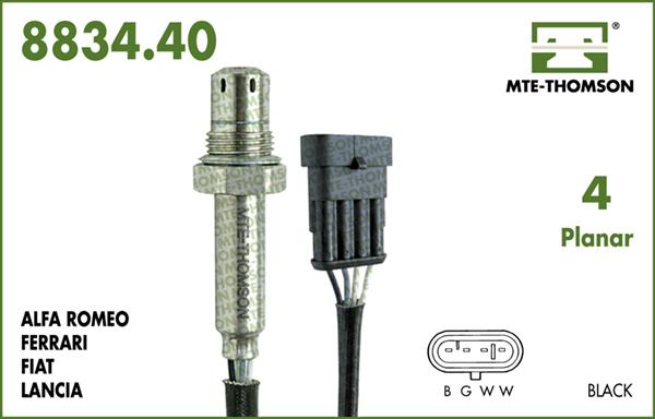 MTE-Thomson 8834.40.043 - Lambdasonde alexcarstop-ersatzteile.com