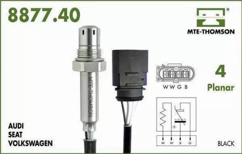 MTE-Thomson 8877.40.060 - Lambdasonde alexcarstop-ersatzteile.com