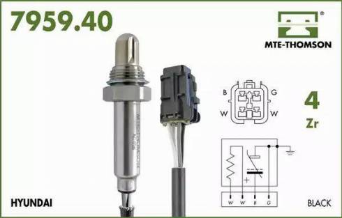 MTE-Thomson 7959.40.040 - Lambdasonde alexcarstop-ersatzteile.com