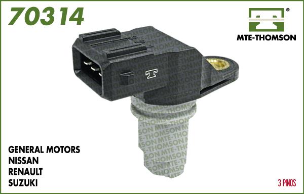 MTE-Thomson 70314 - Sensor, Nockenwellenposition alexcarstop-ersatzteile.com