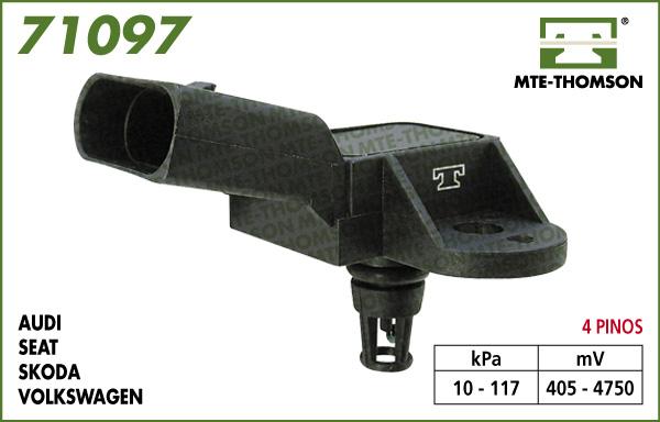 MTE-Thomson 71097 - Sensor, Saugrohrdruck alexcarstop-ersatzteile.com