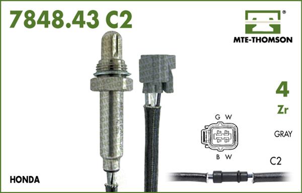 MTE-Thomson 7848.43.063C2 - Lambdasonde alexcarstop-ersatzteile.com