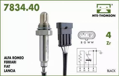 MTE-Thomson 7834.40.038 - Lambdasonde alexcarstop-ersatzteile.com