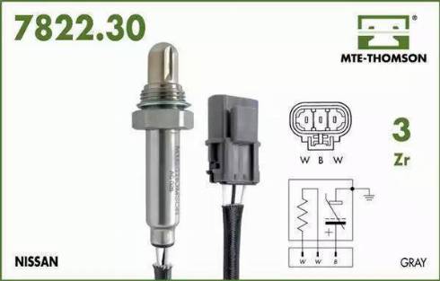 MTE-Thomson 7822.30.028 - Lambdasonde alexcarstop-ersatzteile.com