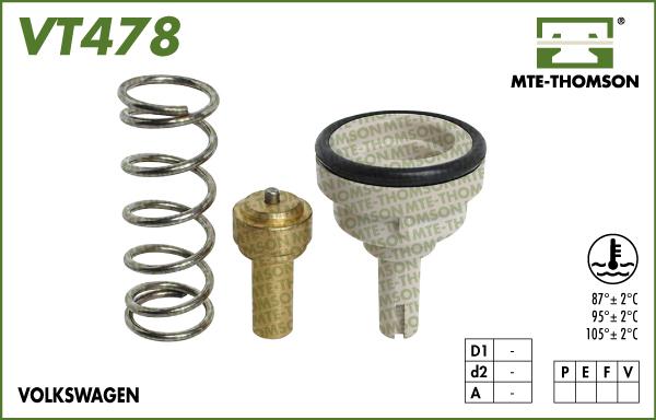 MTE-Thomson VT478.87 - Thermostat, Kühlmittel alexcarstop-ersatzteile.com