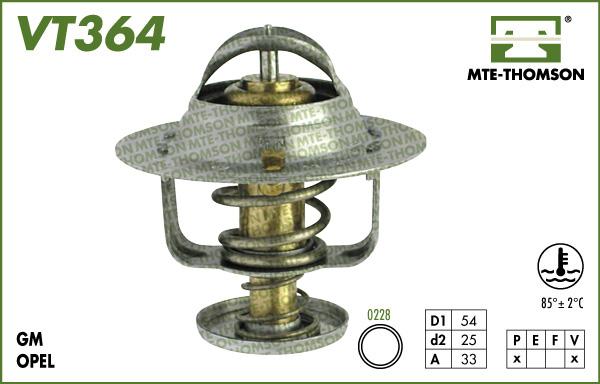 MTE-Thomson VT364.85 - Thermostat, Kühlmittel alexcarstop-ersatzteile.com