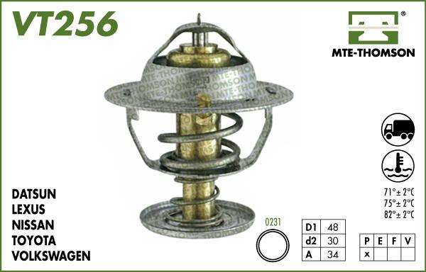 MTE-Thomson VT256.82 - Thermostat, Kühlmittel alexcarstop-ersatzteile.com