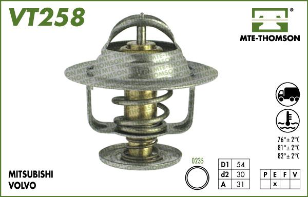 MTE-Thomson VT258.88 - Thermostat, Kühlmittel alexcarstop-ersatzteile.com