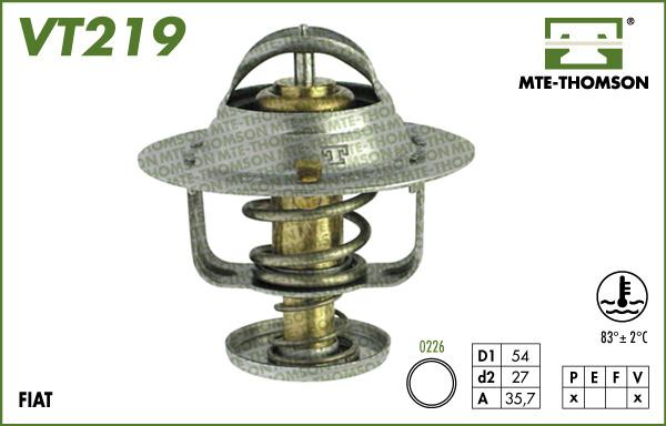 MTE-Thomson VT219.83 - Thermostat, Kühlmittel alexcarstop-ersatzteile.com