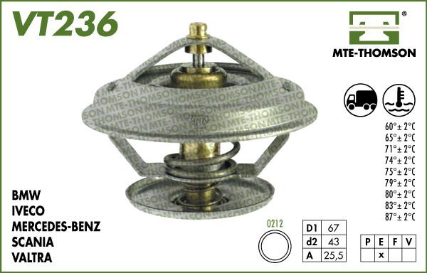 MTE-Thomson VT236.83 - Thermostat, Kühlmittel alexcarstop-ersatzteile.com