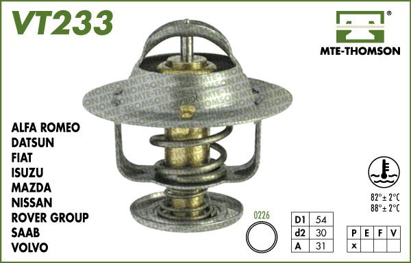 MTE-Thomson VT233.88 - Thermostat, Kühlmittel alexcarstop-ersatzteile.com