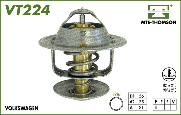 MTE-Thomson VT224.82 - Thermostat, Kühlmittel alexcarstop-ersatzteile.com