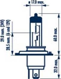 Narva 488614000 - Glühlampe, Fernscheinwerfer alexcarstop-ersatzteile.com