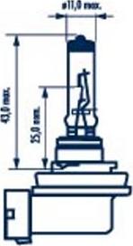 Narva 480783000 - Glühlampe, Fernscheinwerfer alexcarstop-ersatzteile.com