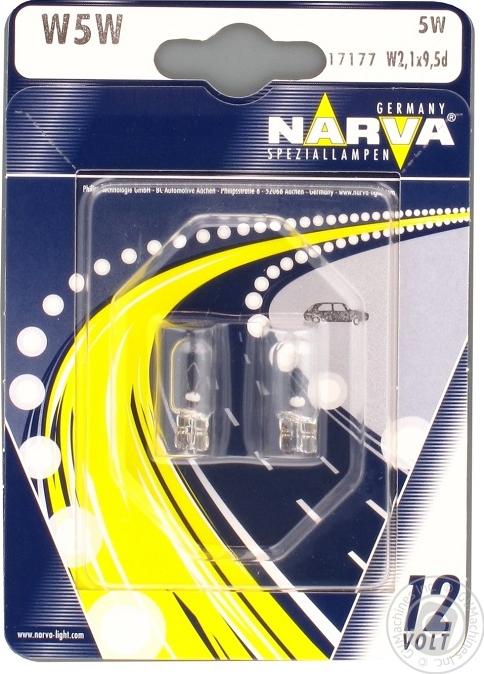 Narva 17177B2 - Glühlampe, Blink / Begrenzungsleuchte alexcarstop-ersatzteile.com