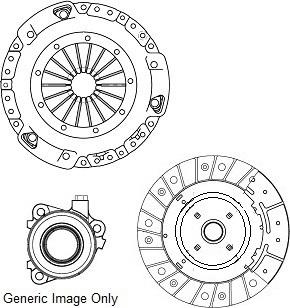 National CK10204-15 - Kupplungssatz alexcarstop-ersatzteile.com