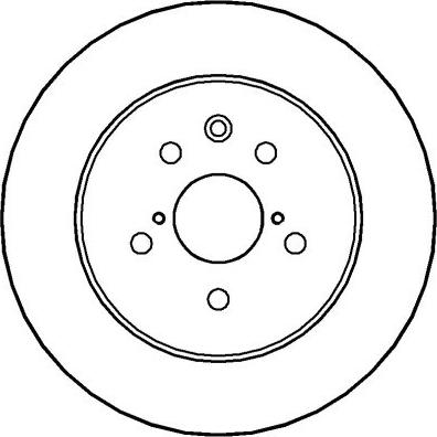 National NBD985 - Bremsscheibe alexcarstop-ersatzteile.com