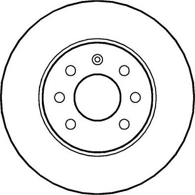 Lucas Electrical DF 7064 - Bremsscheibe alexcarstop-ersatzteile.com