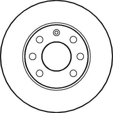 National NBD005 - Bremsscheibe alexcarstop-ersatzteile.com