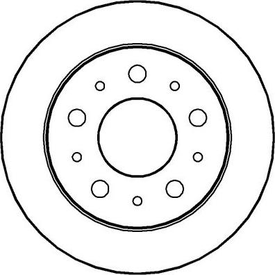 National NBD1442 - Bremsscheibe alexcarstop-ersatzteile.com