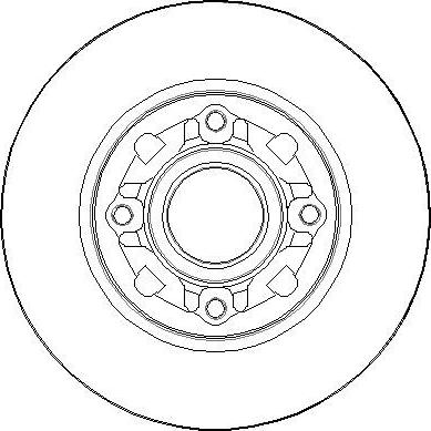 Breda Lorett KRT8105 - Bremsscheibe alexcarstop-ersatzteile.com