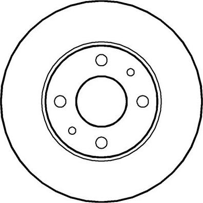 National NBD119 - Bremsscheibe alexcarstop-ersatzteile.com