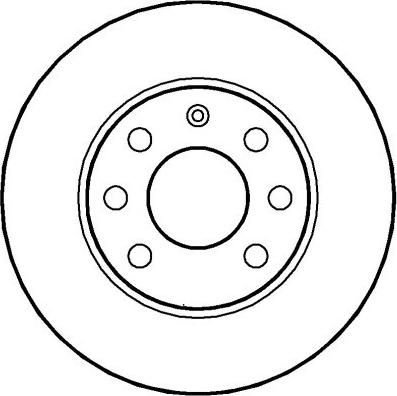 National NBD1107 - Bremsscheibe alexcarstop-ersatzteile.com