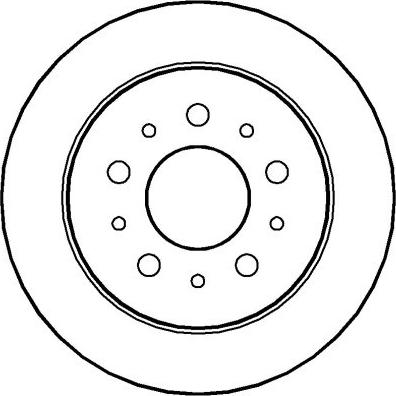 National NBD1257 - Bremsscheibe alexcarstop-ersatzteile.com