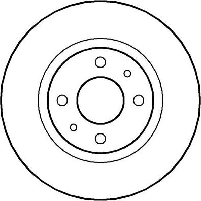 National NBD120 - Bremsscheibe alexcarstop-ersatzteile.com