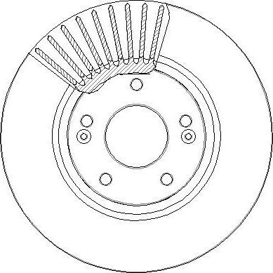 Delphi DF1018 - Bremsscheibe alexcarstop-ersatzteile.com