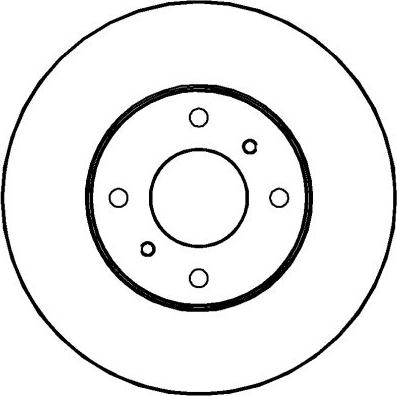 Bremsi DBA959V - Bremsscheibe alexcarstop-ersatzteile.com