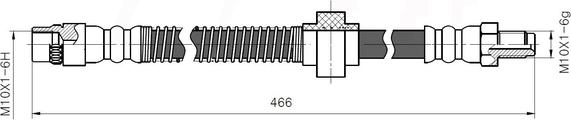 National NBH6024 - Bremsschlauch alexcarstop-ersatzteile.com