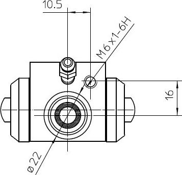 National NWC5074 - Radbremszylinder alexcarstop-ersatzteile.com