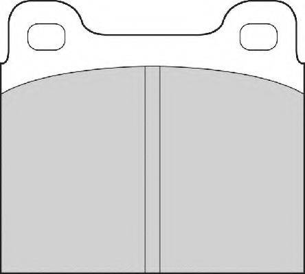 Necto FD50N - Bremsbelagsatz, Scheibenbremse alexcarstop-ersatzteile.com