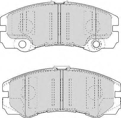 Necto FD6986N - Bremsbelagsatz, Scheibenbremse alexcarstop-ersatzteile.com