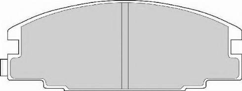 Necto FD6527N - Bremsbelagsatz, Scheibenbremse alexcarstop-ersatzteile.com