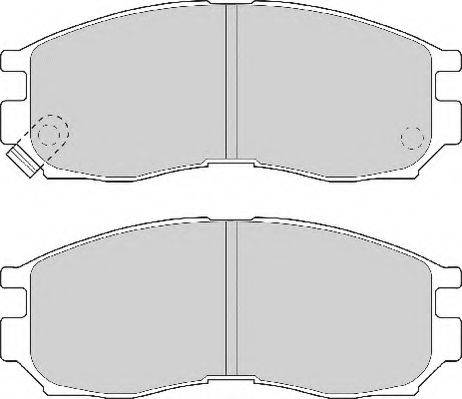 Necto FD6574N - Bremsbelagsatz, Scheibenbremse alexcarstop-ersatzteile.com