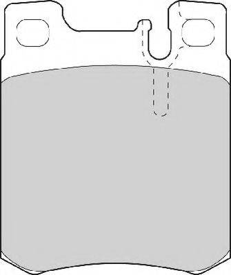 Necto FD6641N - Bremsbelagsatz, Scheibenbremse alexcarstop-ersatzteile.com