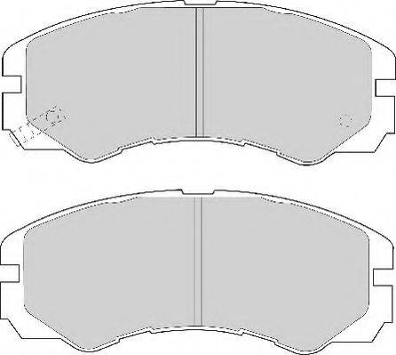 Necto FD6665N - Bremsbelagsatz, Scheibenbremse alexcarstop-ersatzteile.com