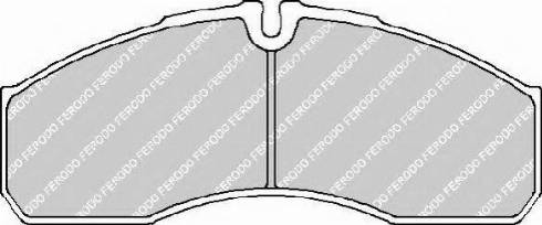 Necto FD6853V - Bremsbelagsatz, Scheibenbremse alexcarstop-ersatzteile.com