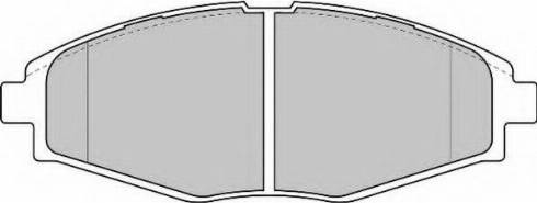 Necto FD6818N - Bremsbelagsatz, Scheibenbremse alexcarstop-ersatzteile.com