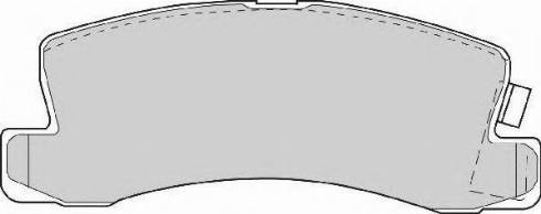 Necto FD6345N - Bremsbelagsatz, Scheibenbremse alexcarstop-ersatzteile.com