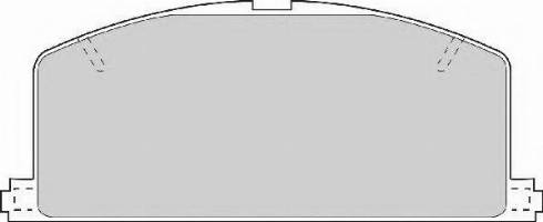 Necto FD6200N - Bremsbelagsatz, Scheibenbremse alexcarstop-ersatzteile.com