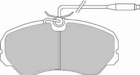 Necto FD6238N - Bremsbelagsatz, Scheibenbremse alexcarstop-ersatzteile.com