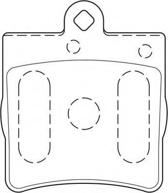 Necto FD6795N - Bremsbelagsatz, Scheibenbremse alexcarstop-ersatzteile.com