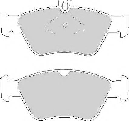 ATE 605924 - Bremsbelagsatz, Scheibenbremse alexcarstop-ersatzteile.com