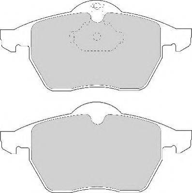 Necto FD6710N - Bremsbelagsatz, Scheibenbremse alexcarstop-ersatzteile.com