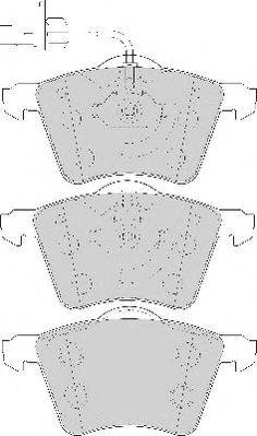 Necto FD7083N - Bremsbelagsatz, Scheibenbremse alexcarstop-ersatzteile.com